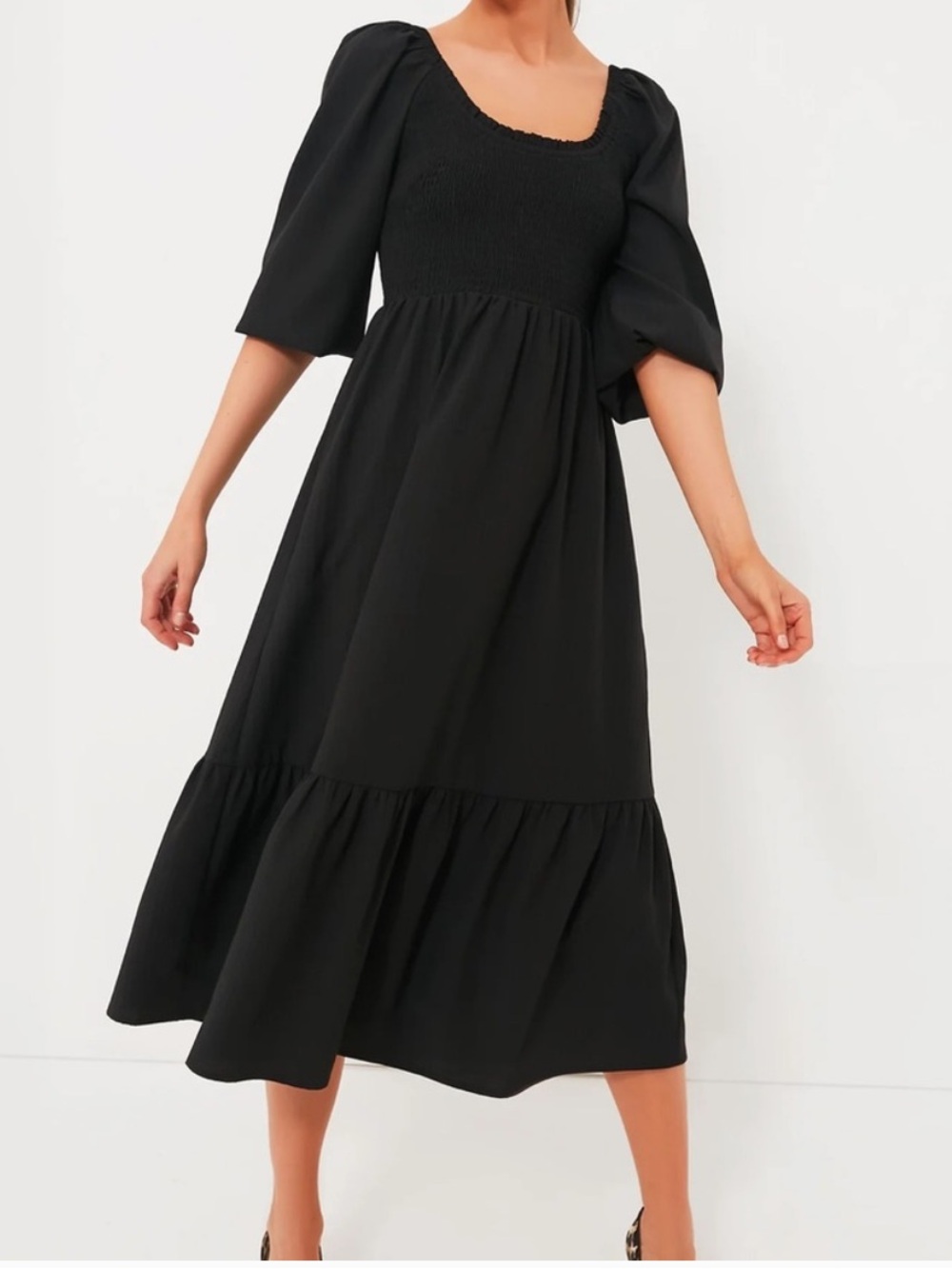 Tuckernuck Pomander Place Aleah Seersucker midi dress